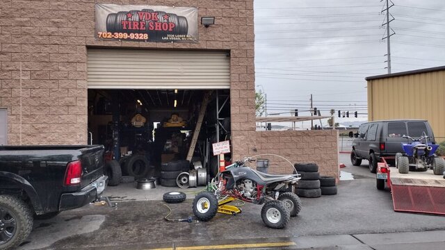 Tire Shop Exterior ATV Repair 009 — VDK Tire Shop