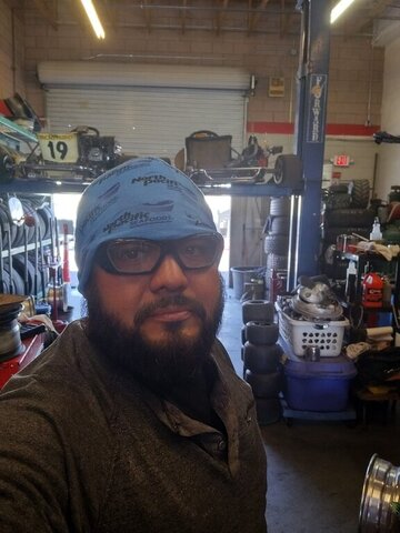 Man In Go Kart Shop 022 — VDK Tire Shop