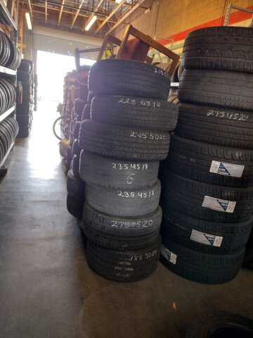 Stacks Of Used Tires Warehouse 019 — VDK Tire Shop