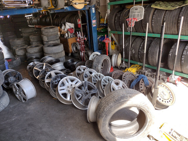Tires And Rims In Garage 018 — VDK Tire Shop